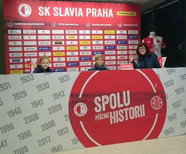 Ilustrační obrázek článku - Projekt "100 let českého lva" aneb žáci z Londýnské v FC Slavia Praha
