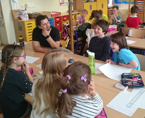 Ilustrační obrázek článku - Beseda o povolání spojená s workshopem a prezentací skupinové práce dětí