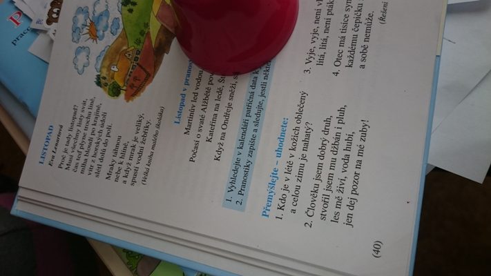 Ilustrační obrázek článku - Báseň "Listopad" na listopad - termín do 30.11.