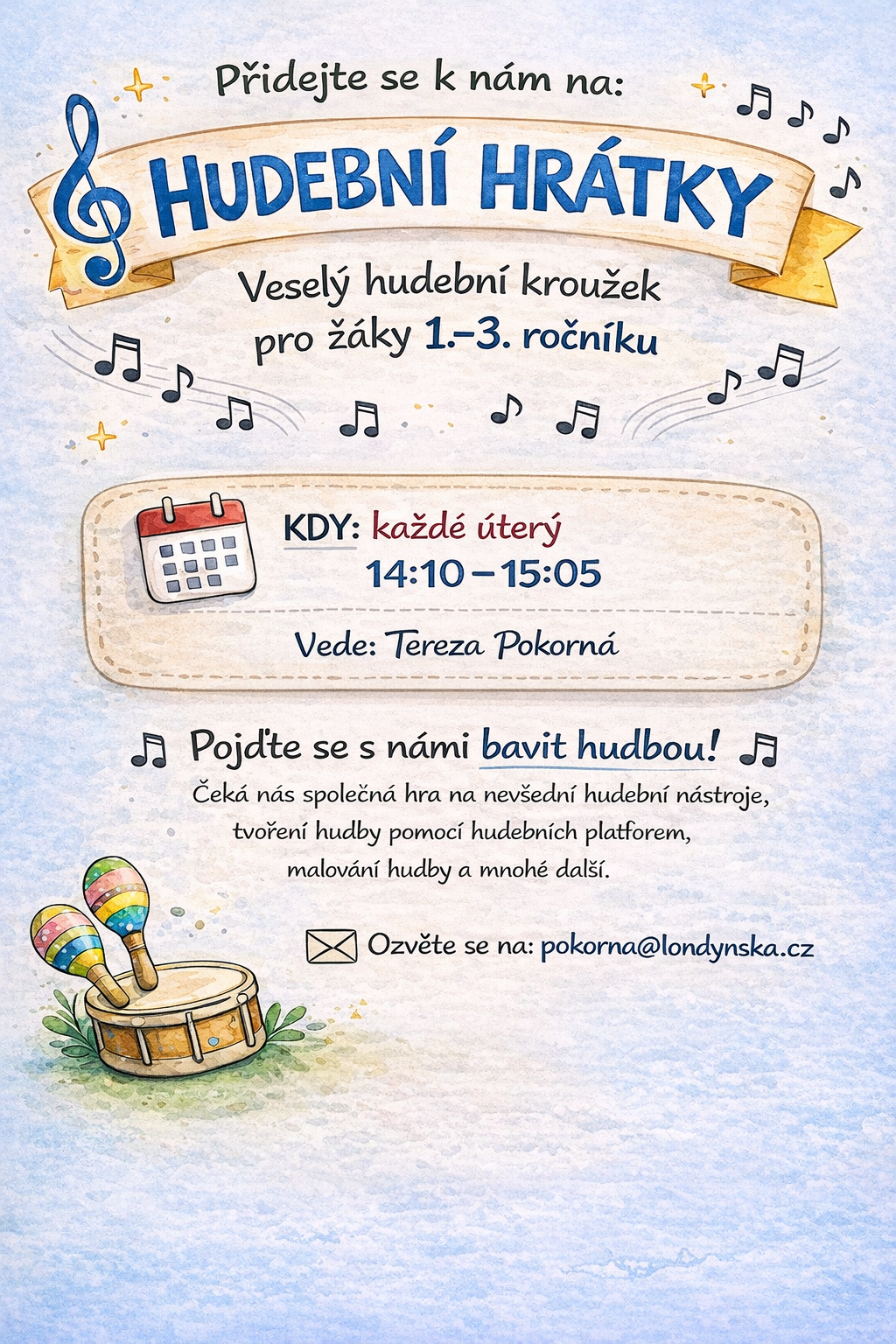 Ilustrační obrázek článku - Volná místa na kroužku!